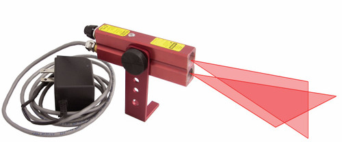 Johnson Level 40-6230 Red Industrial Alignment Cross-Line Laser Level 110V AC