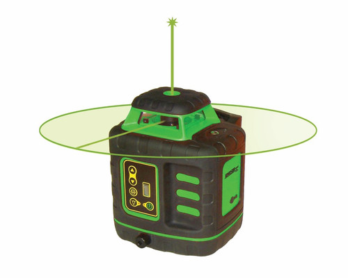 Johnson Level 40-6543 Self-Leveling Rotary Laser Kit with GreenBrite(R) Technology