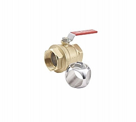 Legend Valve 101-015 1" T-1004 Full Port Ball Valve, Cubic Ball
