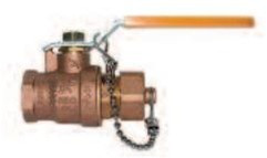 Legend Valve 101-570 3/4" T1002CC Full Port Ball Valve w/CAP & CHAIN