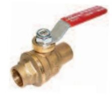 Legend Valve 101-033 1/2" S-1004 Full Port Ball Valve, Cubic Ball, C x C