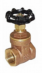Legend Valve 104-407 1-1/2" S-401 Brass Gate Valve, C x C