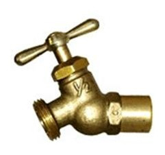Legend Valve 107-223 3/4"X1/2" S-535 No Kink Hose Bibb, Sweat