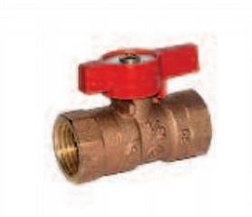 Legend Valve 102-904 3/4" T-3005 Red Top Economy Gas Ball Valve, Two-Piece