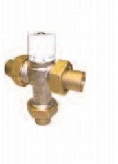 Legend Valve 115-145 1" T-40UE SWT Anti-Scald Mixing Valve, Union Ends