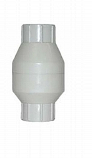 Legend Valve 203-208 2" S-611 PVC In-Line Check Valve, Solvent