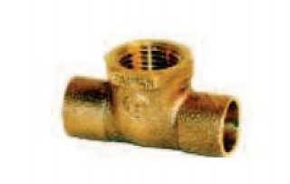 Legend Valve 302-344 3/4" Copper x Copper x FIP Tee