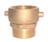 Legend Valve 322-201 A91 1-1/2" Female NST x 1-1/2" Male NPT Male Swivel Adapter