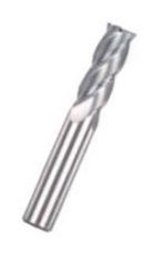 HTC 120-4890 57/64" Dia Solid Carbide End Mill, Uncoated, 4 Flute