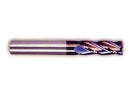 HTC 130-4140 9/64" Dia Solid Carbide End Mill, ALTIN coated, 4 Flute