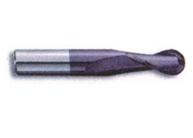 HTC 145-2187 3/16" Dia Solid Carbide End Mill, ALTiN Coated, 2 Flute