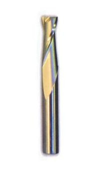 HTC 150-2250 1/4" Dia Solid Carbide End Mill, Uncoated, 2 Flute