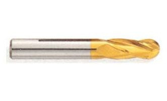HTC 140-4062 1/16" Dia Solid Carbide End Mill, TiN Coated, 4 Flute