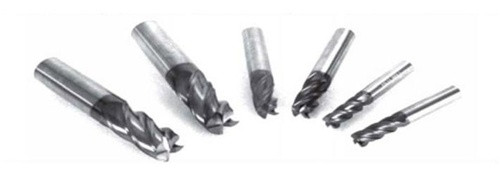 1/8" Dia Solid Carbide High Performance Square End Mill, TiAlN Coated, 4 Flute