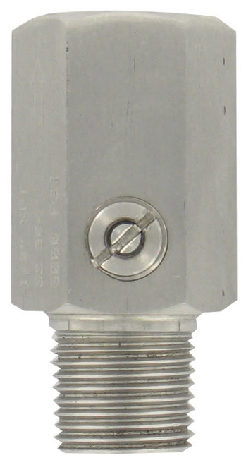 Dwyer A-262 Pressure snubber, 316 SS, 1/2" male/female NPT