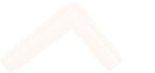 Dwyer A-2013-2 Nylon elbow, 3/8" x 1/4" HB