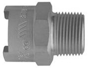 DIXON QB62 Dix-Lock Quick Acting Couplings Female Head x Male NPT End