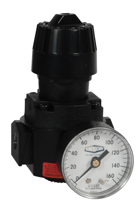 Dixon R16-03RG 3/8" Compact Regulator with Gauge
