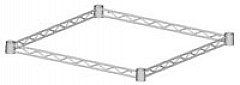 Eagle Group 4TF1836-C 36" chrome, 4-sided truss frame.