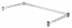 Eagle Group 3TF1836-BL 36" black, 3-sided truss frame.