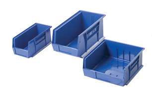 Eagle Group A203883 14 3/4" x 16 1/2" x 7" blue, supply bin - storage bin, 6 carton quant