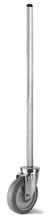Eagle Group CPP86-S 86" stainless steel caster post - LIFESTOR shelving.