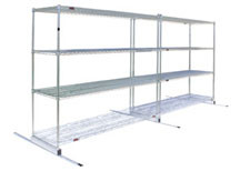 Eagle Group DDFT-18 18' double-deep floor track for floor-trak systems.