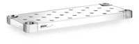 Eagle Group HDS2460VE 24" x 60" 16 gauge Valu-Master gray epoxy embossed shelf - Quik-Set so