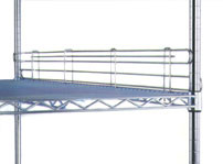 Eagle Group L60-4C 60" long chrome, Stand-Outs decorative 4" high ledge.