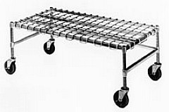 Eagle Group MDR2436-S 24" x 36" stainless steel, mobile dunnage rack.