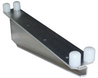 Eagle Group MMNSDBC-K/A-21 21" NSF-approved aluminum heavy duty double knob "C" brackets - for ca