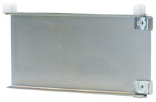 Eagle Group MMDFB-K-24 24" regular grey epoxy double foot bracket with knobs - for cantilever