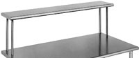 Eagle Group OS10144-16/3 10" x 144" 16/3 gauge, single deck non-adjustable overshelf.