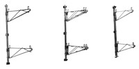 Eagle Group PDWB14VG 14" valu-gard finish, mid brackets - individual components, adjustable