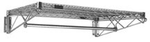 Eagle Group S1872-WGRT 18" x 72" stainless steel finish, wall mounted gowning rack with hang