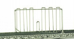 Eagle Group SD18-VG 18" Valu-Gard shelf divider for wire shelving.