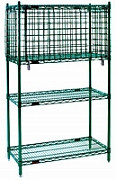Eagle Group SECM2136FE 21" x 36" EAGLEgard green epoxy security module with flip
