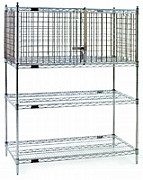 Eagle Group SECM2148E 21" x 48" EAGLEgard green epoxy security module with hinge