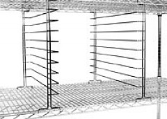 Eagle Group TS18-C 17 1/8" x 22" chrome tray slide.
