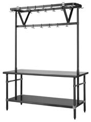 Eagle Group TM60PR 52" stainless steel table mounted rack
