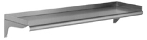 Eagle Group WS10120-16/3 10" x 120", 16/304 stainless steel - wall shelf.