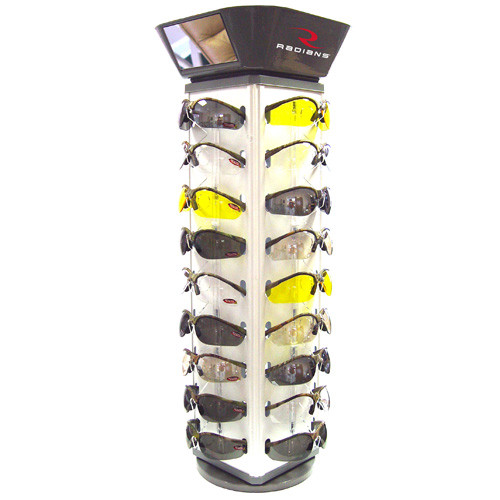 Radians 9522 Accessories, Product Display, Spinning Counter Rack - 36 Pair