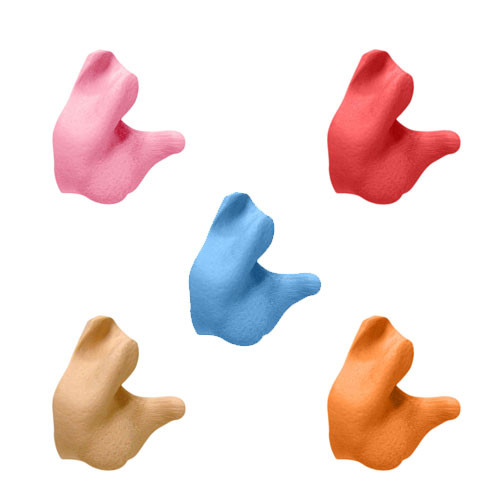 Radians CEP001-P Hearing Protection, Earplugs, Custom Molded Earplugs, Poly Bag w/ Pink Plugs