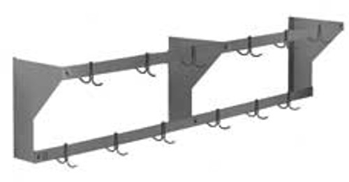 Eagle Group WM48APR 48" aluminum wall mounted rack.