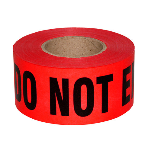Radians BTPR05K1-20 Pre-Printed Safetape, Danger Do Not Enter - 2.0 mil