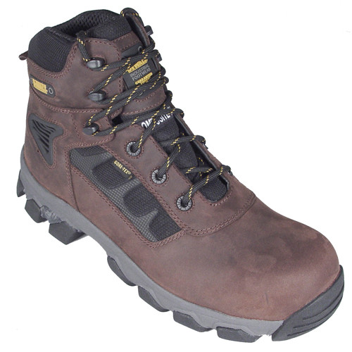 Radians D66552-08H DeWalt Work Boots, Composite Safety Toe, 6" Hybrid, Size 8.5