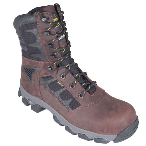 Radians D88552-07H DeWalt Work Boots, Composite Safety Toe, 8" Hybrid, Size 7.5