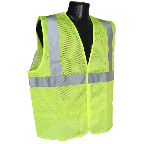 Radians SV2GML Saftey Vest Class 2, Mesh Green, Large