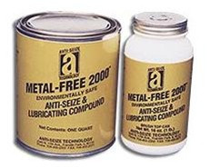 Anti-Seize 20010-CS METAL-FREE 8 oz. Brush Top, 12/Case
