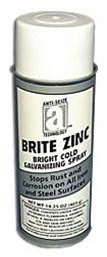 Anti-Seize 17044 Brite Zinc Cold Galvanizing Spray, 14 oz.